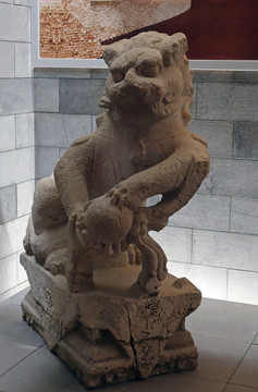 明代古林寺石狮