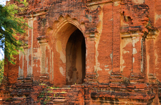 缅甸蒲甘的一座寺庙