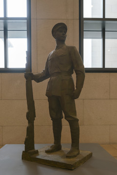 北伐军雕塑
