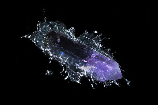 紫水晶晶体
