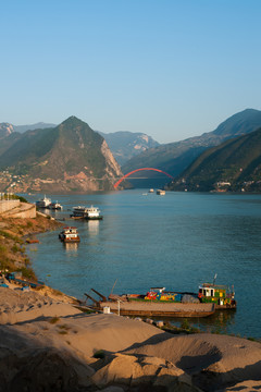 长江三峡之巫峡口风光