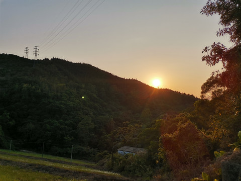 阳春市东湖广场景色