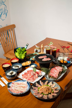 日式烧肉美食