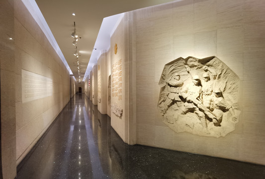 抗日战争博物馆雕塑展