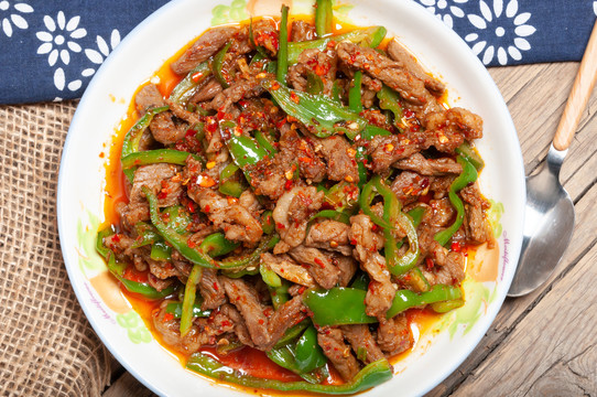 孜然炒肉