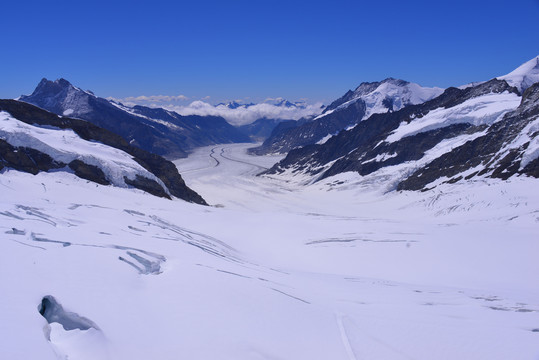 瑞士雪山美景