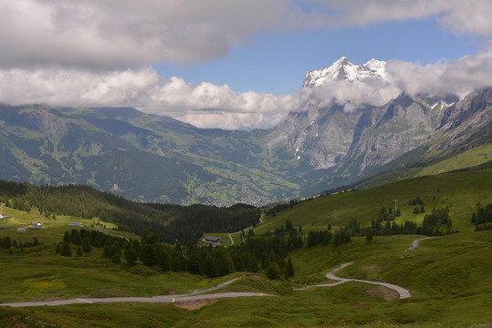 瑞士高山美景