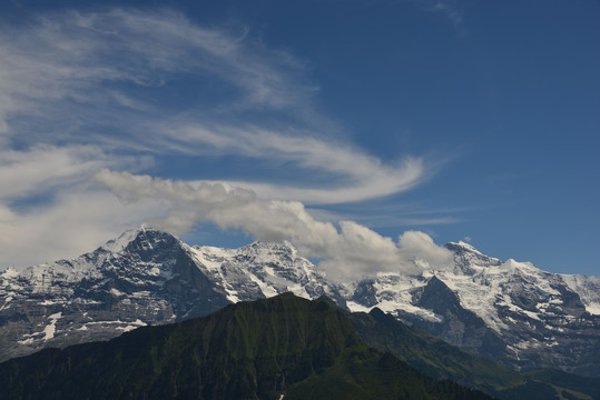 瑞士雪峰