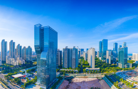 厦门CBD城市风光