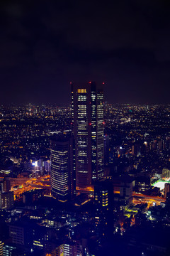 日本东京夜景