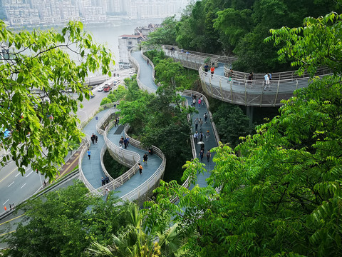 九峰山空中栈道