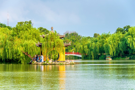 中国江苏扬州瘦西湖风景区