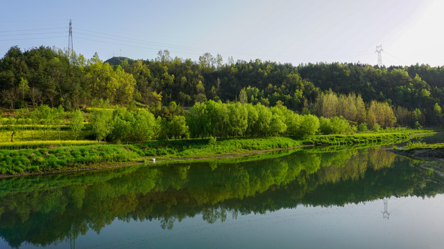 县河阳坡寨湖泊