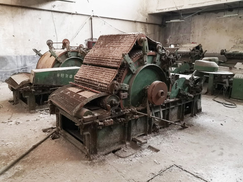 老纱厂织机