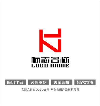 字母标志科技logo