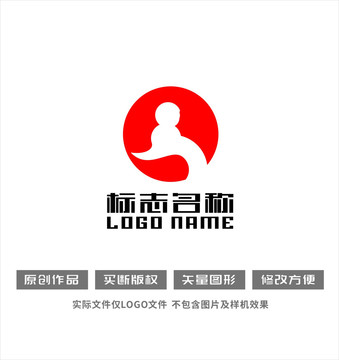 儿童娱乐标志玩具logo