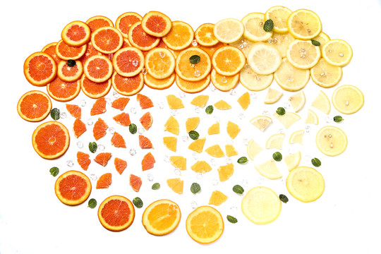 创意血橙柠檬