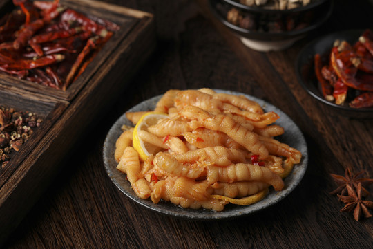 柠檬鸡爪