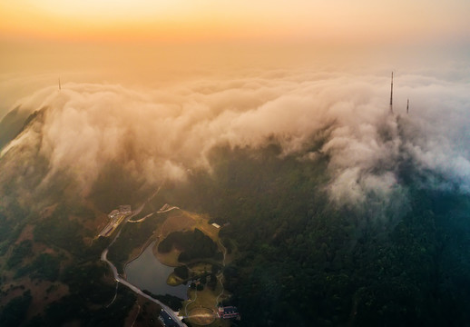 玉林大容山风光