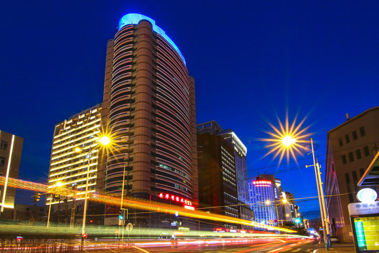 长春夜景