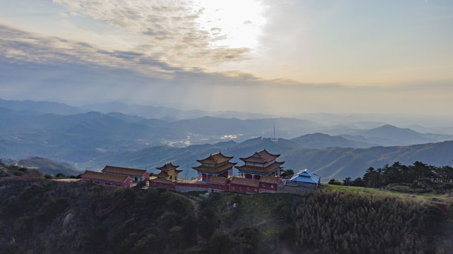 河南信阳罗山灵山金鼎旅游风景区