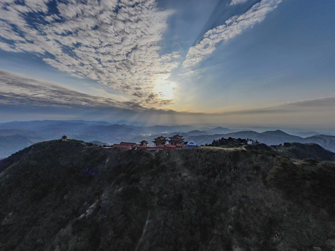 河南信阳罗山灵山金鼎风景区