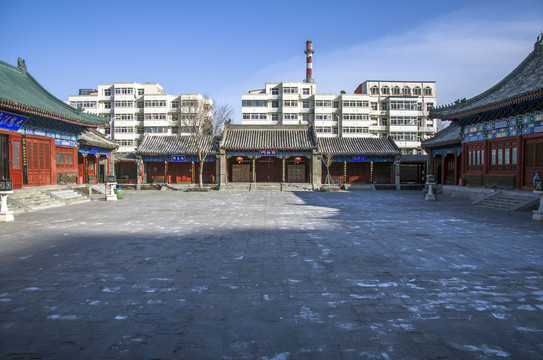 中国古建筑庭院
