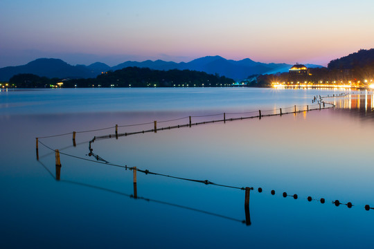 西湖夜景