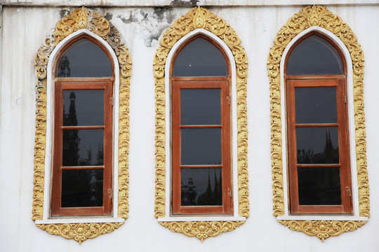 缅甸风格木窗