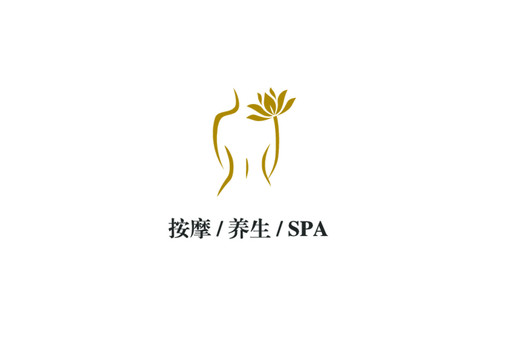 养生美容会所logo