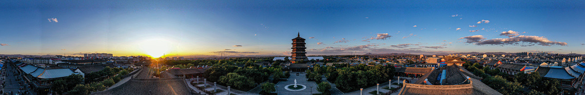 应县全景图