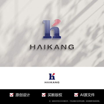 英文字母HK标志logo
