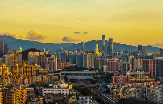 广东深圳龙岗布吉东站风景