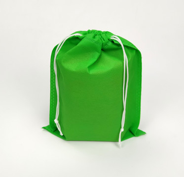 绿色袋子束口袋