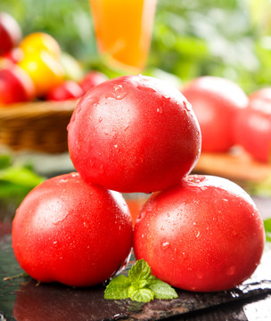 农家粉西红柿