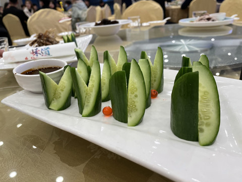 黄瓜拼盘