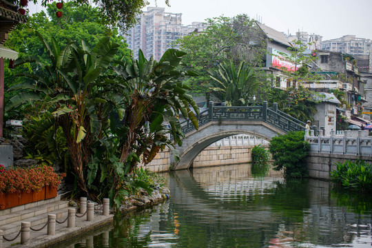 广州旅游荔枝湾涌