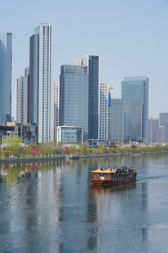 北京通州大运河风光