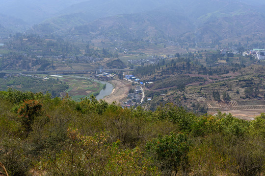 大山里的乡村