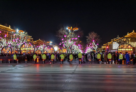 大唐不夜城夜景