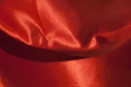 红丝绸背景