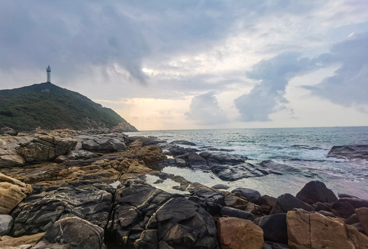 海南文昌铜鼓岭风光