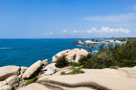 海南文昌铜鼓岭风光