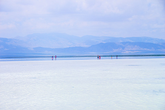 茶卡盐湖旅游风光