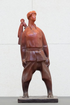 抗战人物雕塑
