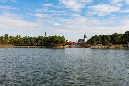 上海宝山美兰湖风景区