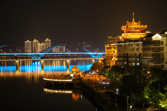 柳江夜景