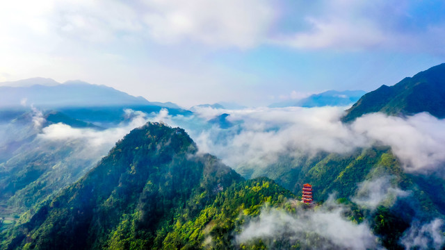 午子山云海