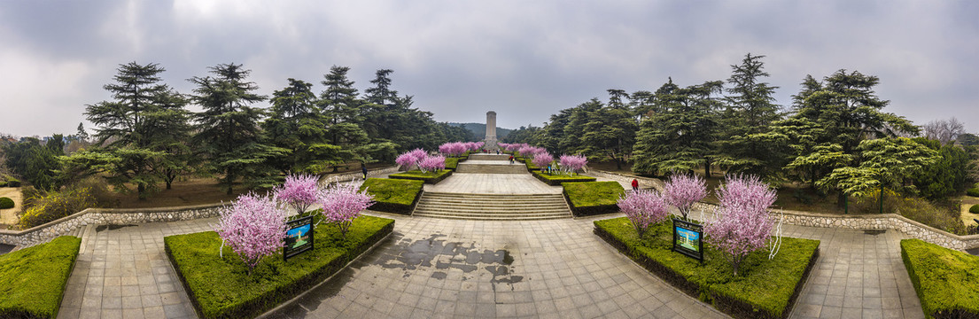 淮海战役烈士纪念塔宽幅全景