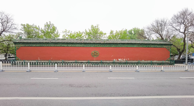 历代帝王庙影壁